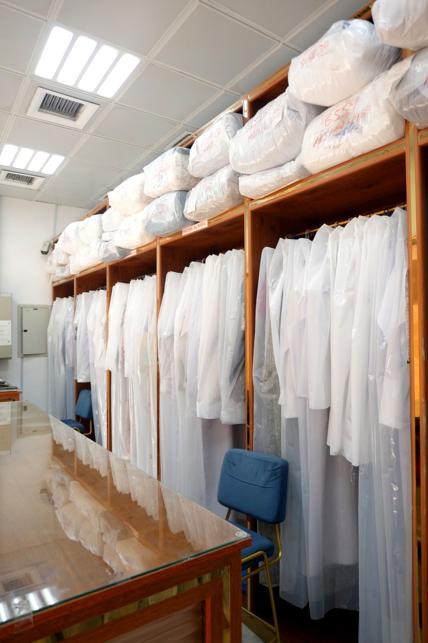 Protected garments at GPT Automatic Laundry