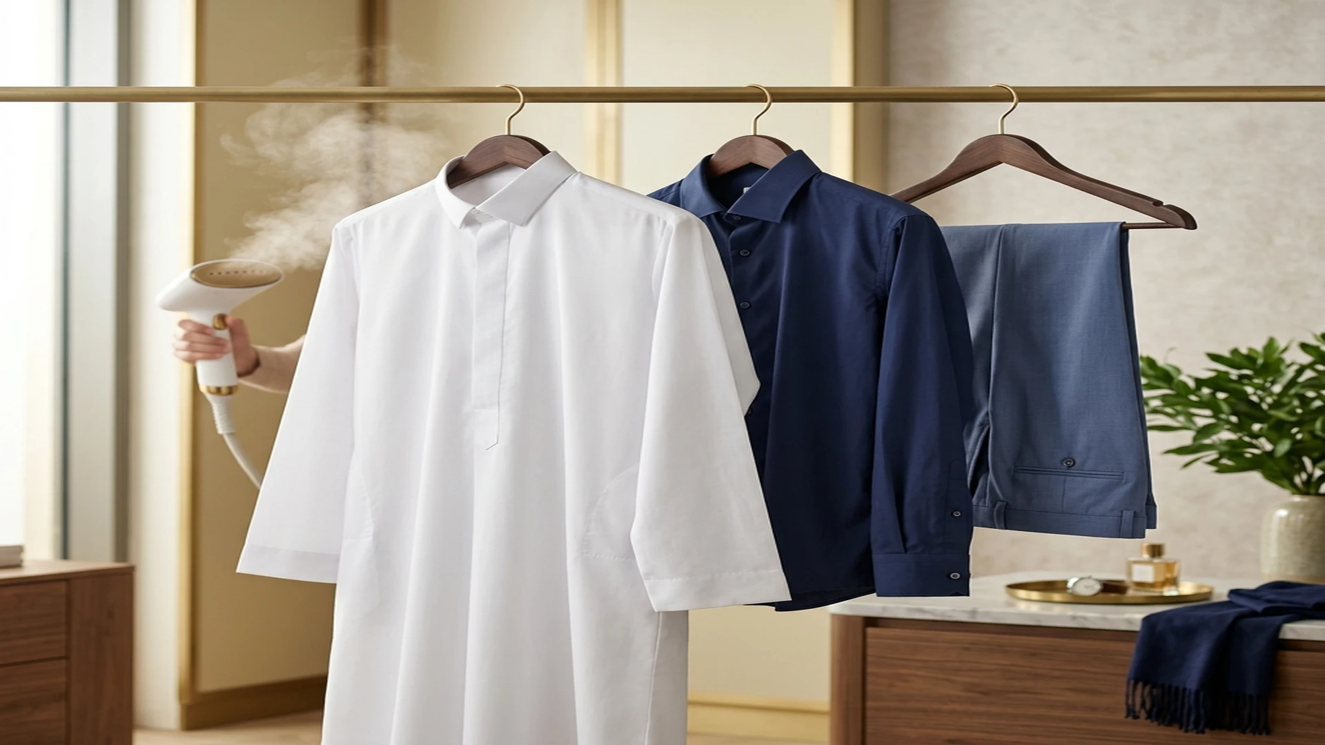 Premium press only kandura ironing in Abu Dhabi