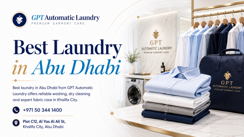 Best laundry in Abu Dhabi