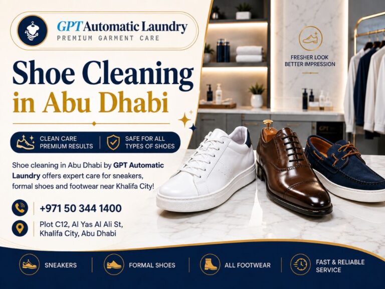 Shoe cleaning in Abu Dhabi